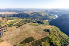 Vue aérienne de Oberhausen an der Nahe dans le département Rhénanie-Palatinat, Allemagne