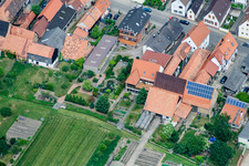 Photographie aérienne de Erlenbach bei Kandel dans le département Rhénanie-Palatinat, Allemagne