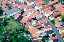 Erlenbach bei Kandel dans le département Rhénanie-Palatinat, Allemagne vue d'en haut