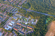 Campus - Werum Software & Systems AG et Werum IT Solutions GmbH à le quartier Lüne-Moorfeld in Lüneburg dans le département Basse-Saxe, Allemagne d'en haut