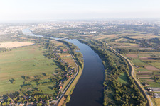Vue aérienne de Quartier Neuland in Hamburg dans le département Hambourg, Allemagne