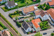 Jahnstr à Barbelroth dans le département Rhénanie-Palatinat, Allemagne d'en haut