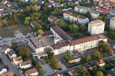 Vue aérienne de Hôpital à Kandel dans le département Rhénanie-Palatinat, Allemagne