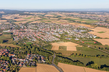 Reinheim dans le département Hesse, Allemagne hors des airs