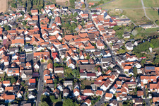 Vue aérienne de Quartier Semd in Groß-Umstadt dans le département Hesse, Allemagne
