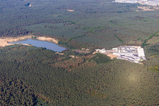 Vue aérienne de UNIKA à Rodgau dans le département Hesse, Allemagne