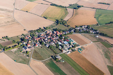 Vue aérienne de Quartier Butterstadt in Bruchköbel dans le département Hesse, Allemagne