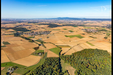 Vue aérienne de Quartier Erbstadt in Nidderau dans le département Hesse, Allemagne