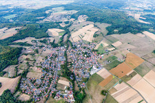 Vue aérienne de Quartier Romsthal in Bad Soden-Salmünster dans le département Hesse, Allemagne