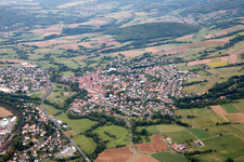 Photographie aérienne de Steinau an der Straße dans le département Hesse, Allemagne