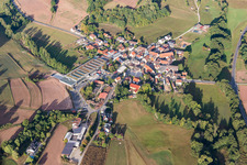 Photographie aérienne de Quartier Untersteinach in Burgwindheim dans le département Bavière, Allemagne