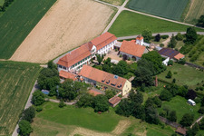 Photographie aérienne de Atelier pour résidences-services Atelier pour talents cachés à but non lucratif GmbH à Haftelhof à le quartier Haftelhof in Schweighofen dans le département Rhénanie-Palatinat, Allemagne