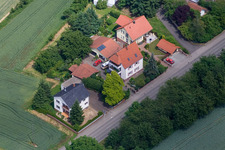 Vue aérienne de Route principale B427 à Hergersweiler dans le département Rhénanie-Palatinat, Allemagne