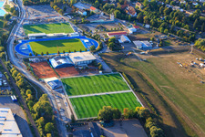 Vue aérienne de Parc des sports à Sinsheim dans le département Bade-Wurtemberg, Allemagne