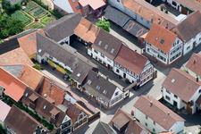 Vue aérienne de Winden dans le département Rhénanie-Palatinat, Allemagne