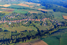 Du sud-est à Weislingen dans le département Bas Rhin, France