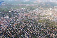 Image drone de Neustadt an der Weinstraße dans le département Rhénanie-Palatinat, Allemagne