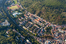 Photographie aérienne de Schöntal à Neustadt an der Weinstraße dans le département Rhénanie-Palatinat, Allemagne
