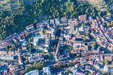 Vue aérienne de Centre de bibliothèque d'État RLP à Neustadt an der Weinstraße dans le département Rhénanie-Palatinat, Allemagne