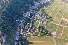 Vue aérienne de Quartier Haardt in Neustadt an der Weinstraße dans le département Rhénanie-Palatinat, Allemagne