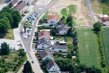 Vue aérienne de Rue de la gare à Winden dans le département Rhénanie-Palatinat, Allemagne