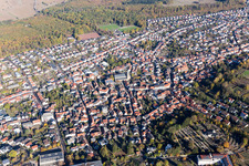 Photographie aérienne de Östringen dans le département Bade-Wurtemberg, Allemagne