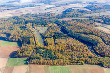 Vue aérienne de Altheim, Bundeswehr à Walldürn dans le département Bade-Wurtemberg, Allemagne