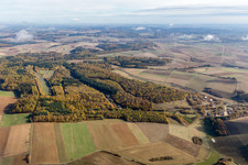 Vue aérienne de Altheim, Bundeswehr à Walldürn dans le département Bade-Wurtemberg, Allemagne