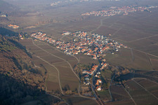 Vue aérienne de Quartier Weyher in Weyher in der Pfalz dans le département Rhénanie-Palatinat, Allemagne