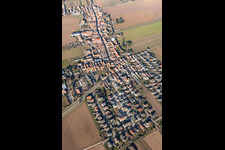 Vue aérienne de Quartier Hayna in Herxheim bei Landau dans le département Rhénanie-Palatinat, Allemagne