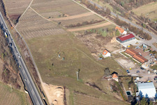 Albersweiler dans le département Rhénanie-Palatinat, Allemagne d'en haut