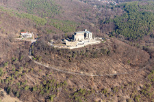 Château de Hambach à le quartier Diedesfeld in Neustadt an der Weinstraße dans le département Rhénanie-Palatinat, Allemagne hors des airs