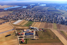 Photographie aérienne de Otterstadt dans le département Rhénanie-Palatinat, Allemagne