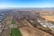 Image drone de Quartier Herxheim in Herxheim bei Landau dans le département Rhénanie-Palatinat, Allemagne