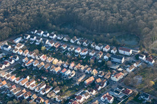 Kandel dans le département Rhénanie-Palatinat, Allemagne d'en haut