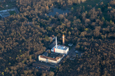 Vue aérienne de Majolique à le quartier Innenstadt-West in Karlsruhe dans le département Bade-Wurtemberg, Allemagne