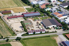 Photographie aérienne de Zone industrielle O, Drei Eichen Hof à le quartier Herxheim in Herxheim bei Landau dans le département Rhénanie-Palatinat, Allemagne