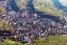 Vue aérienne de Quartier Kiechlinsbergen in Endingen am Kaiserstuhl dans le département Bade-Wurtemberg, Allemagne