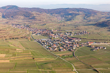 Vue aérienne de Quartier Oberrotweil in Vogtsburg im Kaiserstuhl dans le département Bade-Wurtemberg, Allemagne