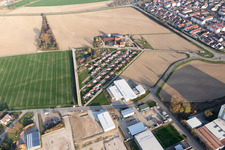 Vue aérienne de Breisach am Rhein dans le département Bade-Wurtemberg, Allemagne