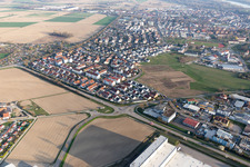 Photographie aérienne de Breisach am Rhein dans le département Bade-Wurtemberg, Allemagne