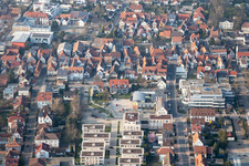 Kandel dans le département Rhénanie-Palatinat, Allemagne vue du ciel