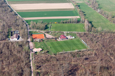 Vue aérienne de Base de loisirs à Steinweiler dans le département Rhénanie-Palatinat, Allemagne