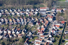 Vue aérienne de Règlement à Kandel dans le département Rhénanie-Palatinat, Allemagne