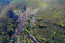 Dörrenbach dans le département Rhénanie-Palatinat, Allemagne vue d'en haut