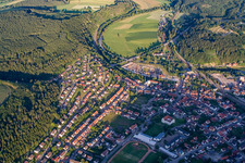 Photographie aérienne de Immendingen dans le département Bade-Wurtemberg, Allemagne