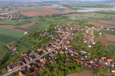 Image drone de Retschwiller dans le département Bas Rhin, France