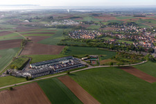 Vue aérienne de Walter à Retschwiller dans le département Bas Rhin, France