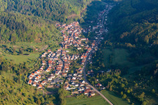Photographie aérienne de Eußerthal dans le département Rhénanie-Palatinat, Allemagne
