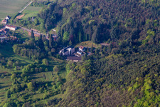 Vue aérienne de Clinique privée à Gleisweiler dans le département Rhénanie-Palatinat, Allemagne